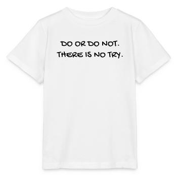 Cinéma / Citation / Série télé / Geek - T-shirt bio MINI CREATOR Stanley/Stella Enfant - blanc - Devant - Maike (125cm)