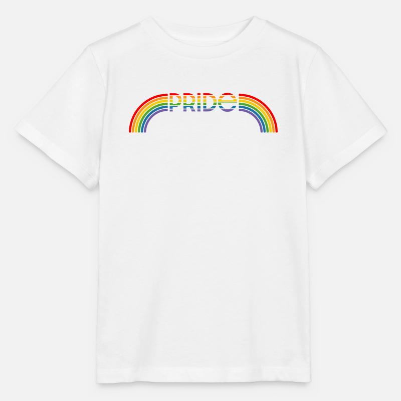 LGBT lgbtqi queer Regenbogen pride - Stanley/Stella Kinder T-Shirt MINI CREATOR  - Weiß