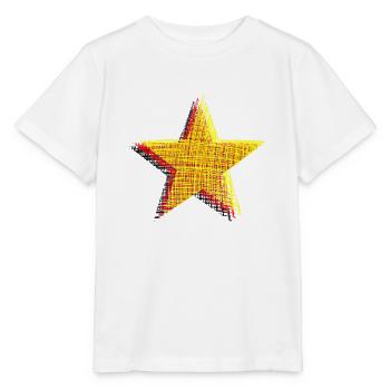 Sterne Deutschland Germany Flagge - Stanley/Stella Kinder T-Shirt MINI CREATOR  - Weiß - Vorne - Maike (125cm)