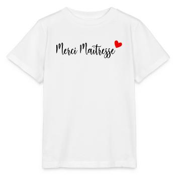 MISTRESS. THANK YOU. THANK YOU MISTRESS. MISTRESS - Stanley/Stella MINI CREATOR Kids’ T-Shirt - white - Front - Maike (125cm)