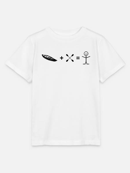 Funny Kayaking Kayaker Kayaking Lover - Stanley/Stella Kinder T-Shirt MINI CREATOR - Weiß
