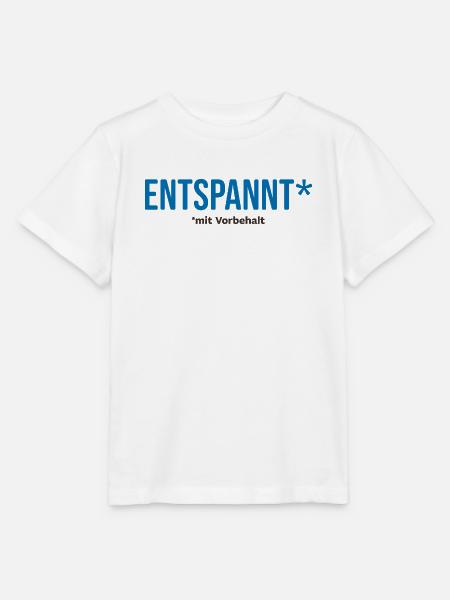 ENTSPANNT* – mit Vorbehalt - Stanley/Stella Kinder T-Shirt MINI CREATOR  - Weiß
