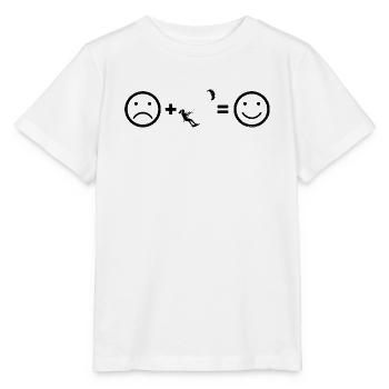 Wassersport Geschenkidee für eine Wassersportlerin - Stanley/Stella Kinder T-Shirt MINI CREATOR  - Weiß - Vorne - Maike (125cm)