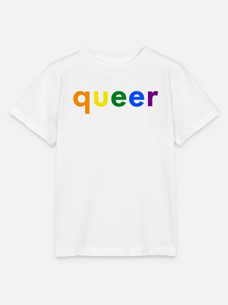 Queer Simple - Stanley/Stella Kinder T-Shirt MINI CREATOR - Weiß
