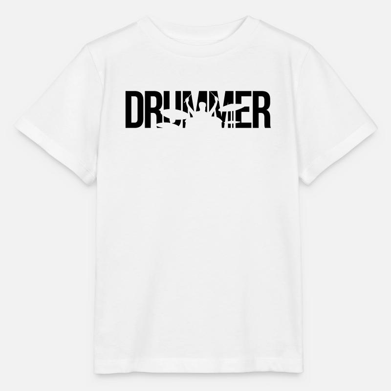 Schlagzeuger - Stanley/Stella Kinder T-Shirt MINI CREATOR - Weiß