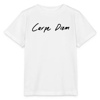 carpe diem - Stanley/Stella MINI CREATOR Kids’ T-Shirt - white - Front - Maike (125cm)