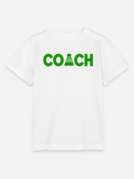 Federball Coach - Stanley/Stella Kinder T-Shirt MINI CREATOR - Weiß