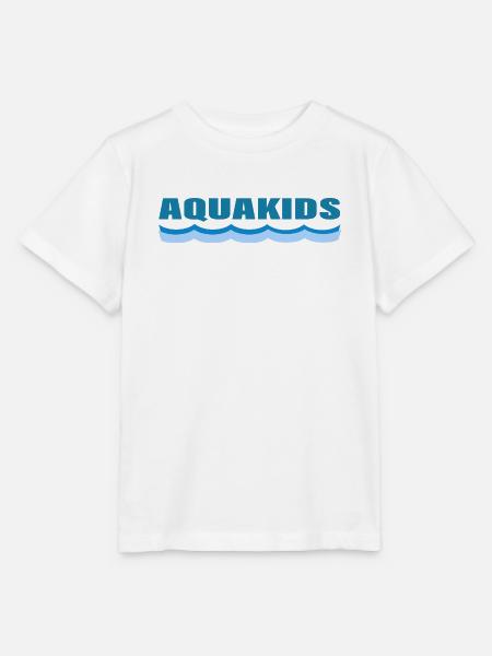 AQUAKIDS - Stanley/Stella Kinder T-Shirt MINI CREATOR  - Weiß