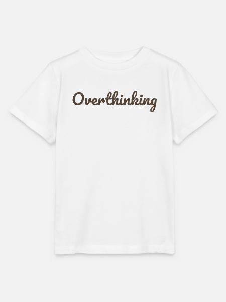 Überdenken Kalligrafie-Design - Stanley/Stella Kinder T-Shirt MINI CREATOR - Weiß