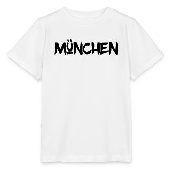 München - Bayern - Isar - Frauenkirche - Prater - Stanley/Stella Kinder T-Shirt MINI CREATOR  - Weiß - Vorne - Maike (125cm)