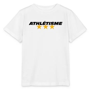 Athlétisme - T-shirt bio MINI CREATOR Stanley/Stella Enfant - blanc - Devant - Maike (125cm)