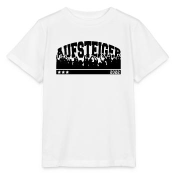 Aufsteiger 2022 Aufstieg Fußball Handball - Stanley/Stella Kinder T-Shirt MINI CREATOR  - Weiß - Vorne - Maike (125cm)