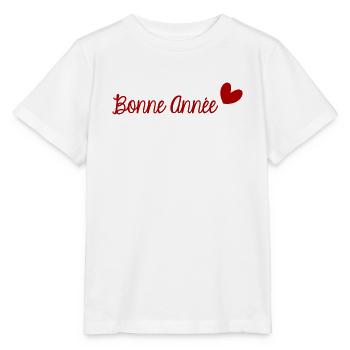 BONNE ANNEE. SAINT SYLVESTRE. NOUVELLE ANNÉE - T-shirt bio MINI CREATOR Stanley/Stella Enfant - blanc - Devant - Maike (125cm)