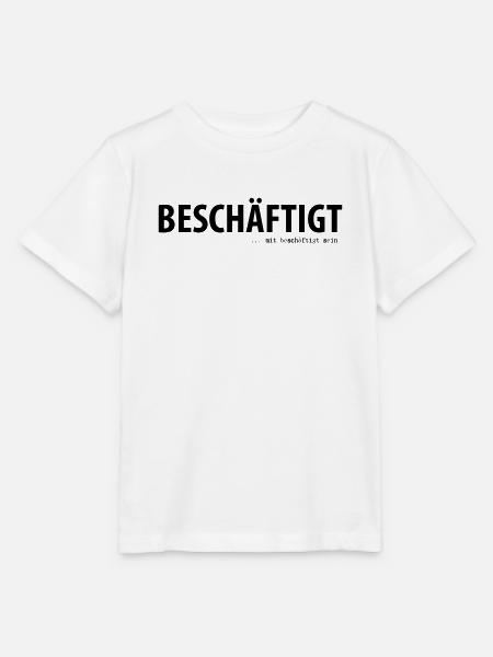 Beschäftigt... mit beschäftigt sein - Stanley/Stella Kinder T-Shirt MINI CREATOR - Weiß