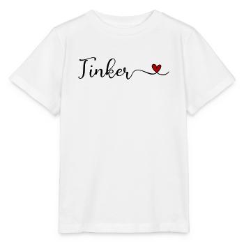 Tinker with heart - Stanley/Stella MINI CREATOR Kids’ T-Shirt - white - Front - Maike (125cm)
