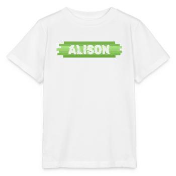 Heldin Alison - Stanley/Stella Kinder T-Shirt MINI CREATOR  - Weiß - Vorne - Maike (125cm)