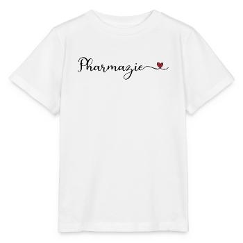 Pharmazie Design mit Herz - Stanley/Stella Kinder T-Shirt MINI CREATOR  - Weiß - Vorne - Maike (125cm)