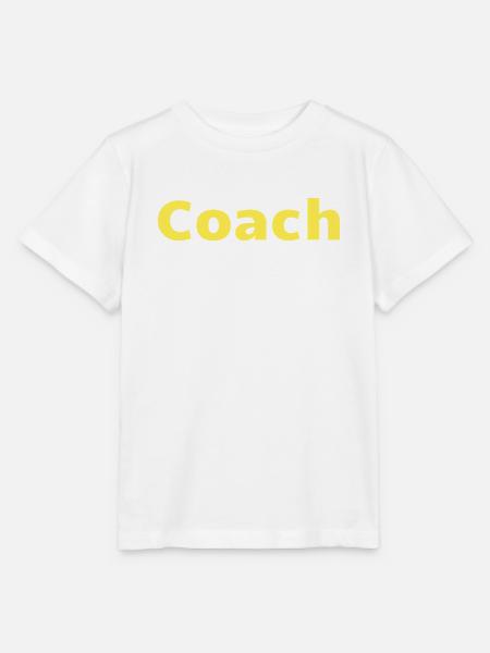 Coach Shirt - Stanley/Stella Kinder T-Shirt MINI CREATOR - Weiß