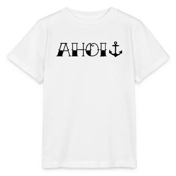Ahoy Anchor - Stanley/Stella MINI CREATOR Kids’ T-Shirt - white - Front - Maike (125cm)