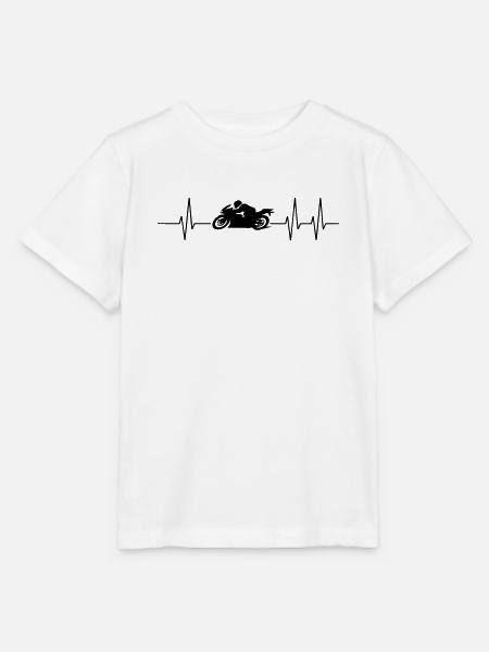 Motorrad - Stanley/Stella Kinder T-Shirt MINI CREATOR - Weiß