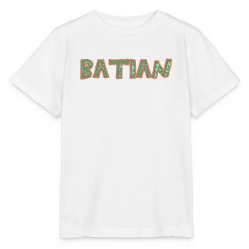 Batian as a trekking - Stanley/Stella MINI CREATOR Kids’ T-Shirt - white - Front - Maike (125cm)