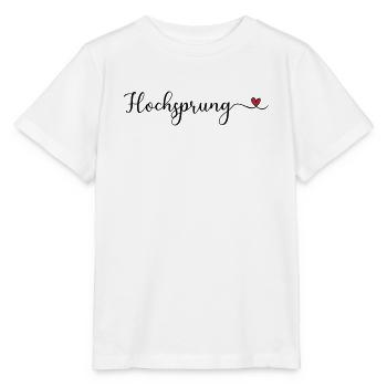 Hochsprung - Stanley/Stella Kinder T-Shirt MINI CREATOR  - Weiß - Vorne - Maike (125cm)