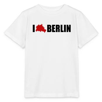 I Love Berlin - Stanley/Stella Kinder T-Shirt MINI CREATOR  - Weiß - Vorne - Maike (125cm)