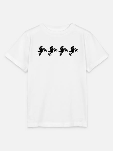 Motocross - Stanley/Stella Kinder T-Shirt MINI CREATOR - Weiß