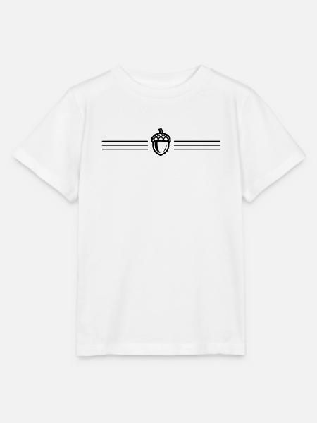 Eichel Symbol Linie - Stanley/Stella Kinder T-Shirt MINI CREATOR - Weiß