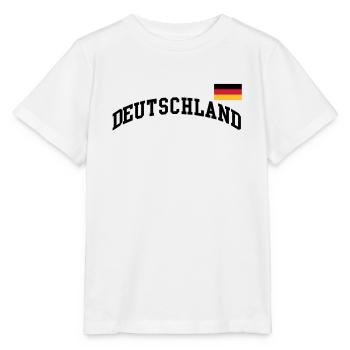 Germany flag - Germany Germany soccer soccer - Stanley/Stella MINI CREATOR Kids’ T-Shirt - white - Front - Maike (125cm)