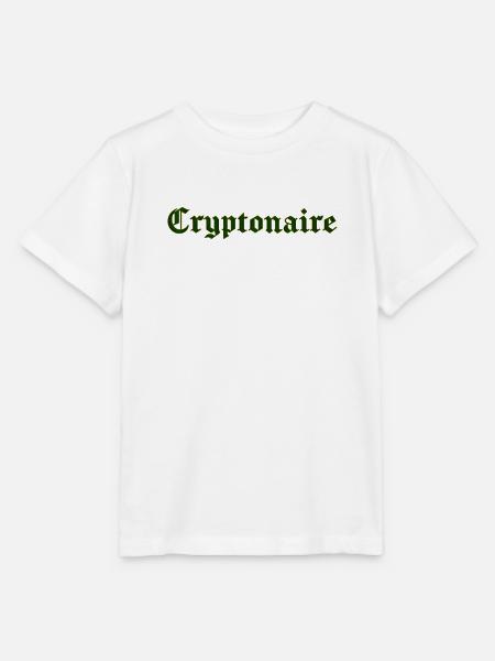 Cryptonaire - Stanley/Stella Kinder T-Shirt MINI CREATOR - Weiß