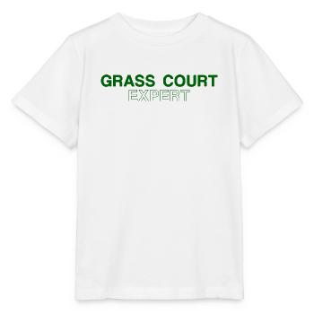 Tennis Shirt Grass Court Expert London Halle - Stanley/Stella Kinder T-Shirt MINI CREATOR  - Weiß - Vorne - Maike (125cm)