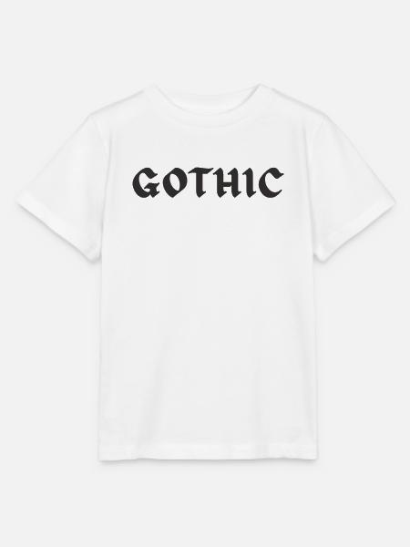 Gothic Black Edition - Stanley/Stella Kinder T-Shirt MINI CREATOR - Weiß