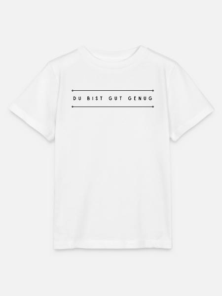DU_BIST_GUT_GENUG - Stanley/Stella Kinder T-Shirt MINI CREATOR - Weiß