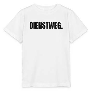 Dienstweg Shirt hell - Behörde Amt Bürokratie - Stanley/Stella Kinder T-Shirt MINI CREATOR  - Weiß - Vorne - Maike (125cm)