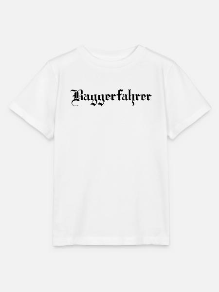 Baggerfahrer - Stanley/Stella Kinder T-Shirt MINI CREATOR - Weiß
