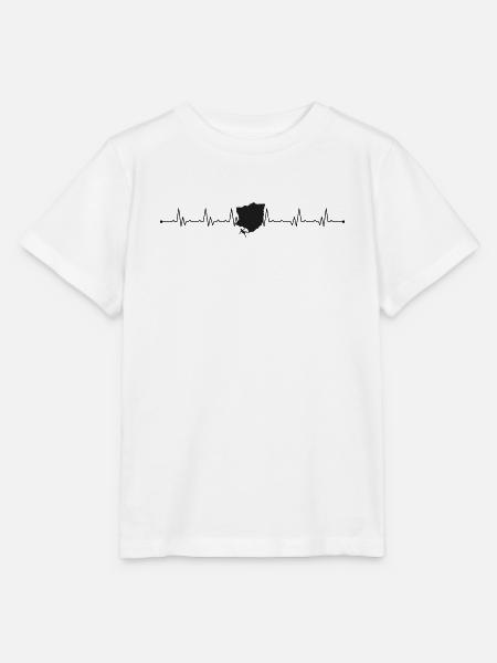 Klettern mit Herzschlag - Stanley/Stella Kinder T-Shirt MINI CREATOR  - Weiß