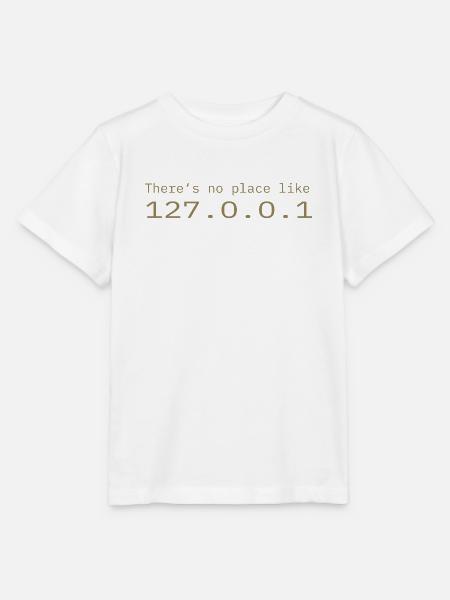 Programmierer Nerd IT Kein Ort wie Localhost - Stanley/Stella Kinder T-Shirt MINI CREATOR  - Weiß