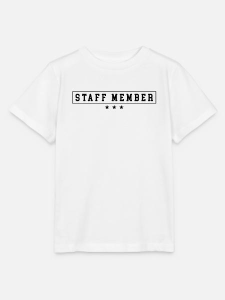 Staff Member - Stanley/Stella Kinder T-Shirt MINI CREATOR - Weiß
