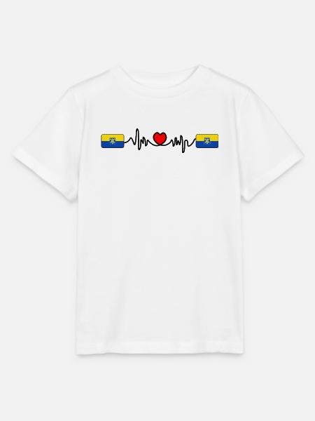 Zandvoort Herzschlag - Stanley/Stella Kinder T-Shirt MINI CREATOR - Weiß