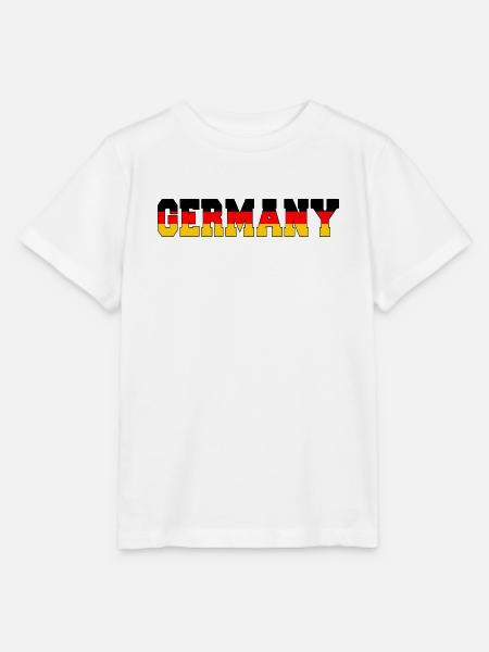 Deutschland T-Shirt Germany - Stanley/Stella Kinder T-Shirt MINI CREATOR  - Weiß