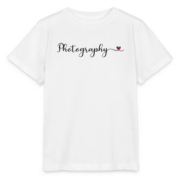Fotografieherz - Stanley/Stella Kinder T-Shirt MINI CREATOR  - Weiß - Vorne - Maike (125cm)