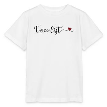 Sänger - Stanley/Stella Kinder T-Shirt MINI CREATOR  - Weiß - Vorne - Maike (125cm)