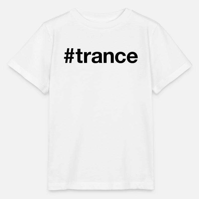TRANCE Hashtag - T-shirt bio MINI CREATOR Stanley/Stella Enfant - blanc