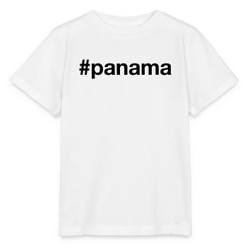 PANAMA Hashtag - T-shirt bio MINI CREATOR Stanley/Stella Enfant - blanc - Devant - Maike (125cm)