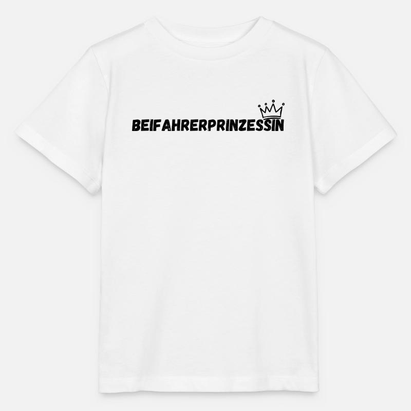 Princesse passagère - T-shirt bio MINI CREATOR Stanley/Stella Enfant - blanc