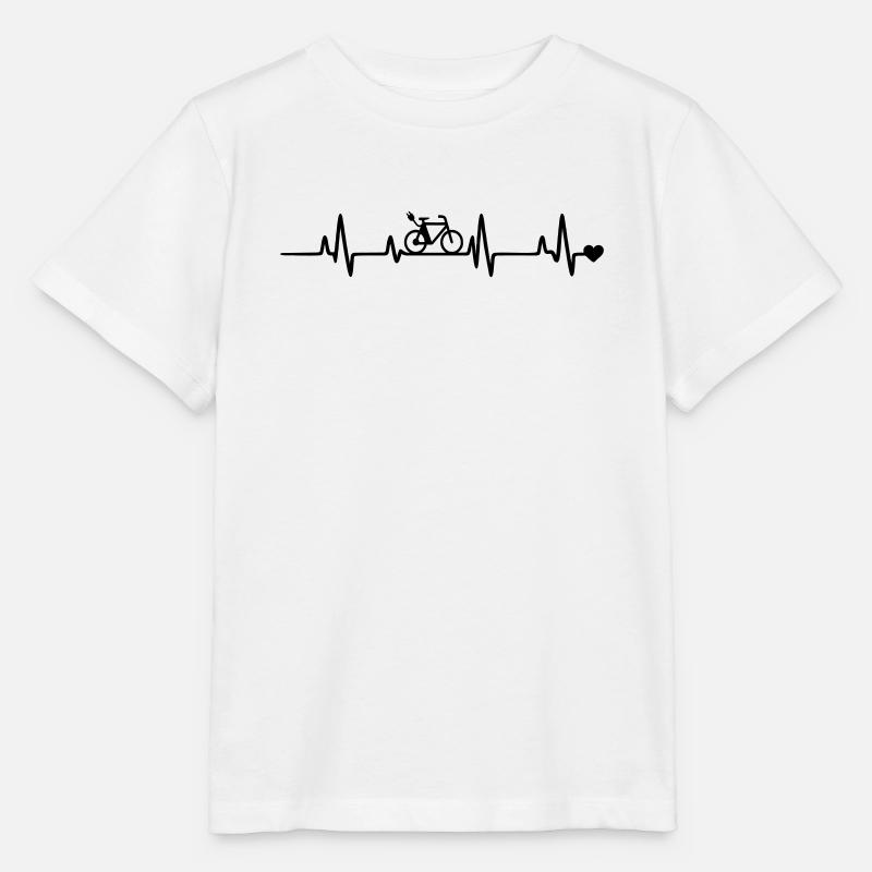 Vélo électrique - T-shirt bio MINI CREATOR Stanley/Stella Enfant - blanc