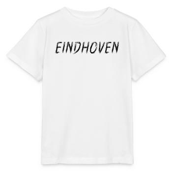 Eindhoven Niederlande – Brush Stroke City Black - Stanley/Stella Kinder T-Shirt MINI CREATOR  - Weiß - Vorne - Maike (125cm)