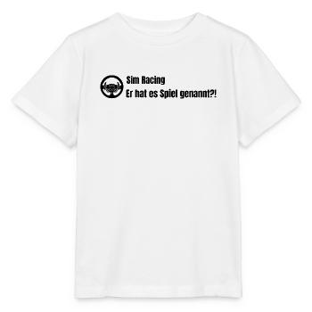 Er hat es Spiel genannt V2 - Stanley/Stella Kinder T-Shirt MINI CREATOR  - Weiß - Vorne - Maike (125cm)