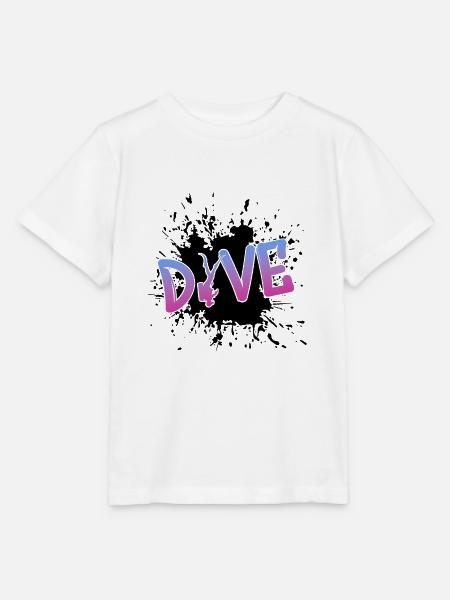 tauchen dive diver - Stanley/Stella Kinder T-Shirt MINI CREATOR - Weiß